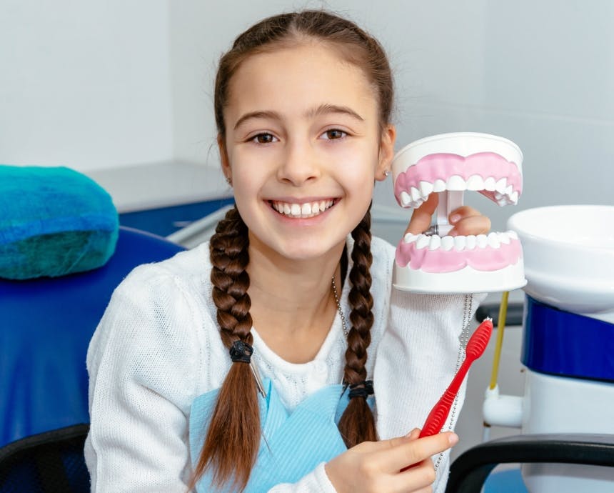 dentistry little girl